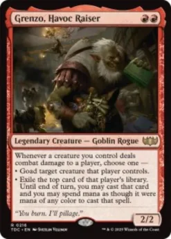 Grenzo, Havoc Raiser - Tarkir: Dragonstorm Commander