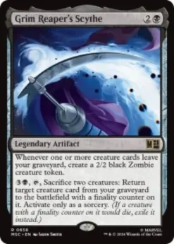Grim Reaper's Scythe - Marvel Super Heroes Commander