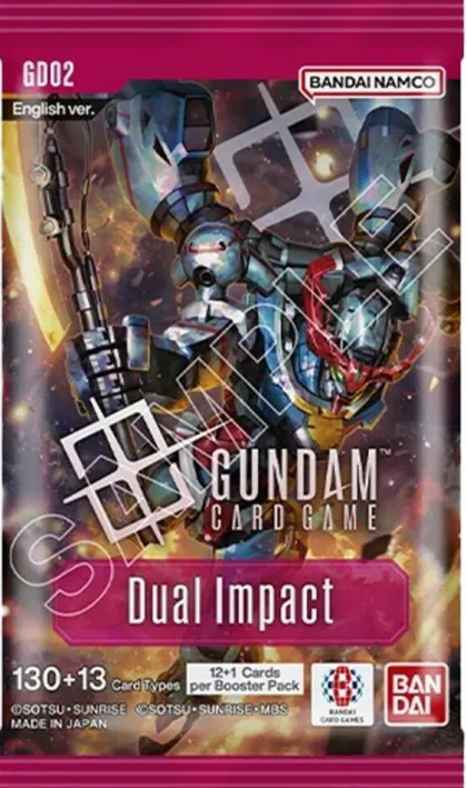 Gundam Card Game - Dual Impact Booster GD-02