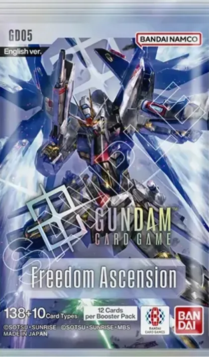 Gundam Card Game - Freedom Ascension Boosterbox GD-05 (24 boosters)