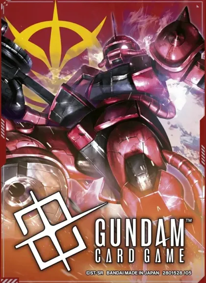 Gundam - Card Sleeves: Char's Zaku II/Zeon (70 stuks)