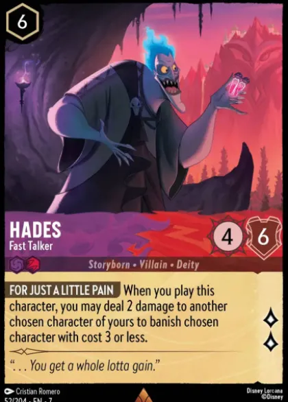 Hades, Fast Talker (foil) - Archazia's island