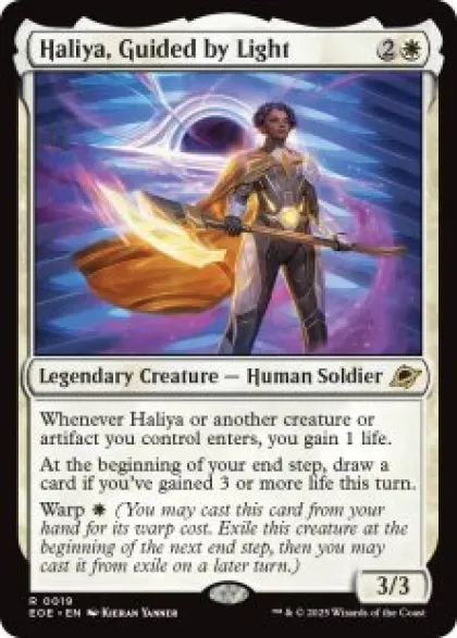 Haliya, Guided by Light - Edge of Eternities
