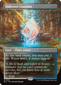 Hallowed Fountain (foil) (borderless) - Lorwyn Eclipsed Varianten