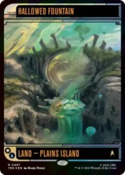 Hallowed Fountain (#487) (surge foil) (showcase) - Star Trek Varianten