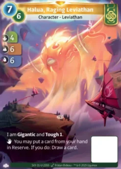 Halua, Raging Leviathan (U-2358) - skybound unique