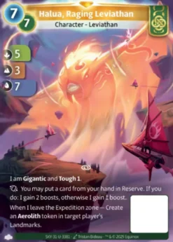 Halua, Raging Leviathan (U-3381) - skybound unique