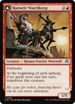 Hanweir Watchkeep (foil) - Innistrad Remastered