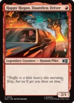 Happy Hogan, Dauntless Driver (#545) - Marvel Super Heroes Commander