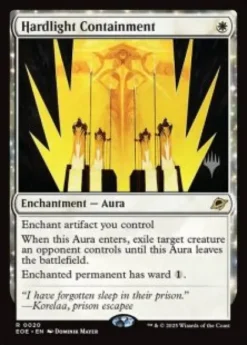 Hardlight Containment (foil) - Edge of Eternities Planeswalker Stamped