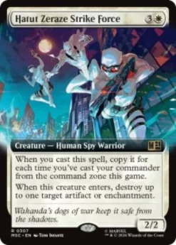 Hatut Zeraze Strike Force (extended art) - Marvel Super Heroes Commander Varianten