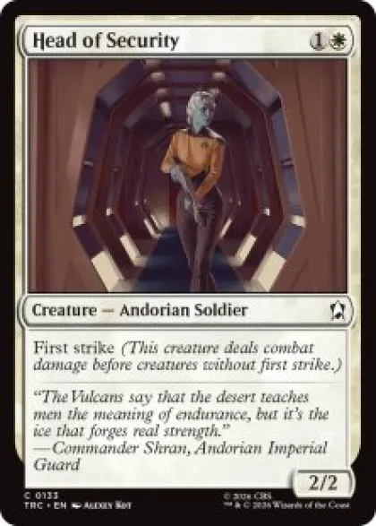 Head of Security - Star Trek Commander