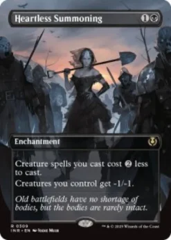 Heartless Summoning (#309) (foil) (borderless) - Innistrad Remastered Varianten