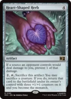Heart-Shaped Herb (surge foil) - Marvel Super Heroes Commander