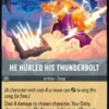 He Hurled His Thunderbolt (foil) - Whispers