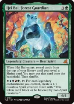 Hei Bai, Forest Guardian (foil) - Avatar: The Last Airbender Eternal
