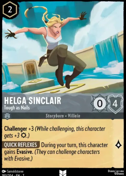 Helga Sinclair, Tough as Nails (foil) - Archazia's island