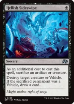 Hellish Sideswipe (foil) - Aetherdrift
