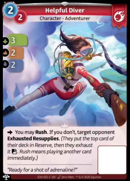 Helpful Diver (C) - Seeds of Unity