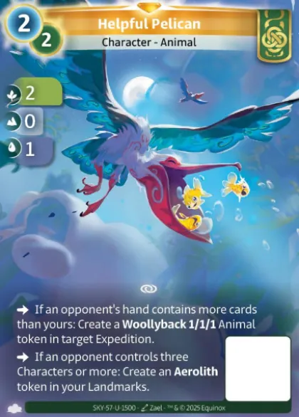 Helpful Pelican (U-1500) - skybound unique