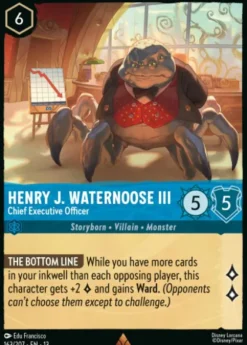 Henry J. Waternoose III, Chief Executive Officer - Attack of the Vine