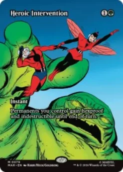 Heroic Intervention (#79) (borderless) - Marvel
