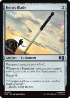 Hero's Blade - Marvel Super Heroes Commander