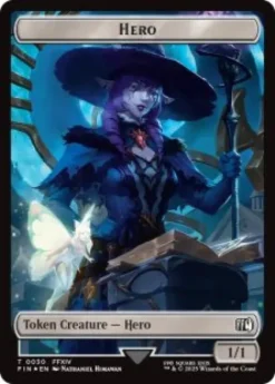 Hero token (#30) (surge foil) (1/1) - Final Fantasy
