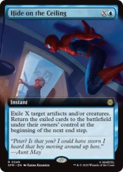 Hide on the Ceiling (foil) (extended art) - Marvel's Spider-Man Varianten