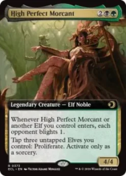 High Perfect Morcant (extended art) - Lorwyn Eclipsed Varianten