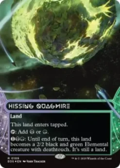 Hissing Quagmire (#109) (galaxy foil) (borderless) - Edge of Eternities Stellar Sights