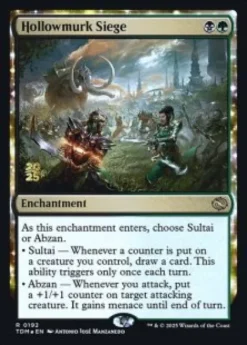 Hollowmurk Siege (foil) - Tarkir: Dragonstorm Prerelease Promo's