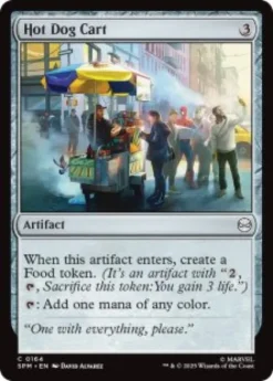 Hot Dog Cart (foil) - Marvel's Spider-Man