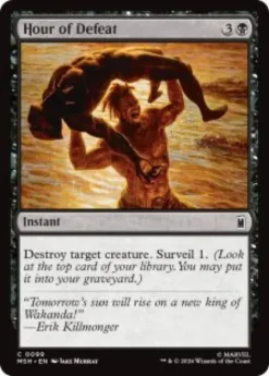 Hour of Defeat (foil) - Marvel Super Heroes
