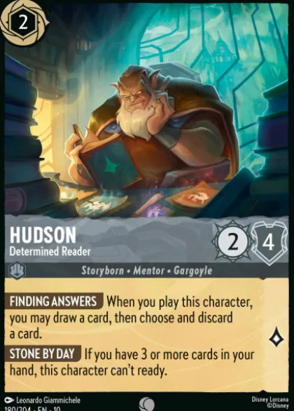 Hudson, Determined Reader (foil) - Whispers
