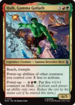 Hulk, Gamma Goliath (foil) - Marvel Super Heroes