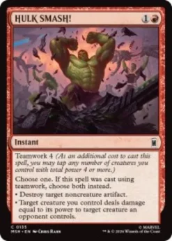 HULK SMASH! (foil) - Marvel Super Heroes