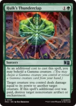 Hulk's Thunderclap - Marvel Super Heroes Commander