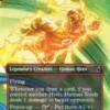 Human Torch, Johnny Storm (#321) (foil) (borderless) - Marvel Super Heroes Varianten