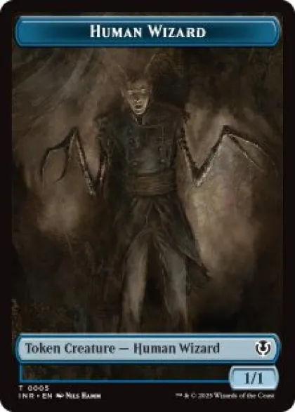 Human Wizard Token (1/1) - Innistrad Remastered