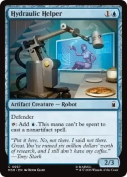 Hydraulic Helper (foil) - Marvel Super Heroes
