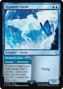 Hypnotic Sprite (surge foil) - Final Fantasy Commander