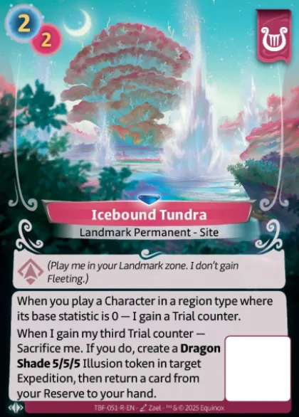 Icebound Tundra (R) (2) (Zael) - Altered Trial by Frost