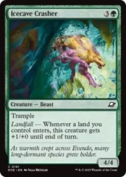 Icecave Crasher (foil) - Edge of Eternities