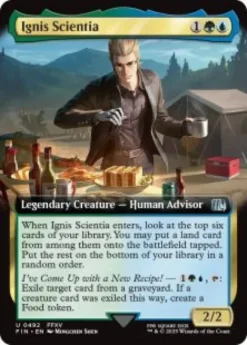 Ignis Scientia (foil) (extended art) - Final Fantasy Varianten
