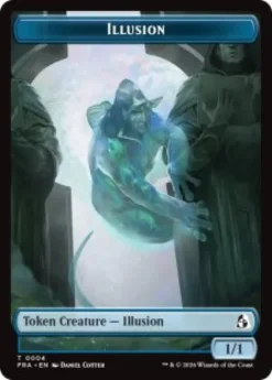 Illusion token (foil) (1/1) - Reality Fracture