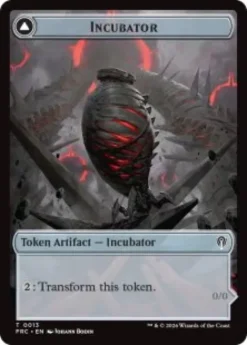 Incubator Token (foil) - Reality Fracture Commander