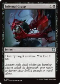 Infernal Grasp - Secrets of Strixhaven Commander