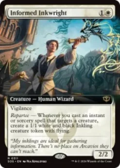 Informed Inkwright (foil) (extended art) - Secrets of Strixhaven Varianten