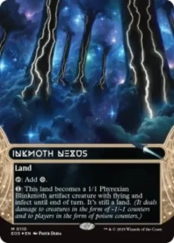 Inkmoth Nexus (#110) (galaxy foil) (borderless) - Edge of Eternities Stellar Sights